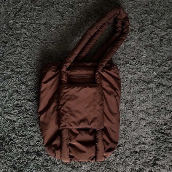 153. puffy drawstring tote bag - Picture 2 of 14